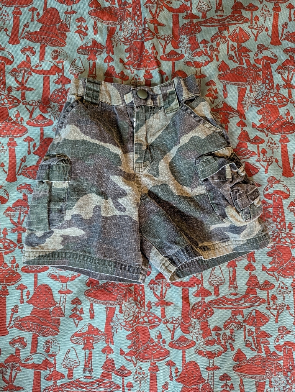 Vintage Camouflage Shorts - Picture 2 of 6